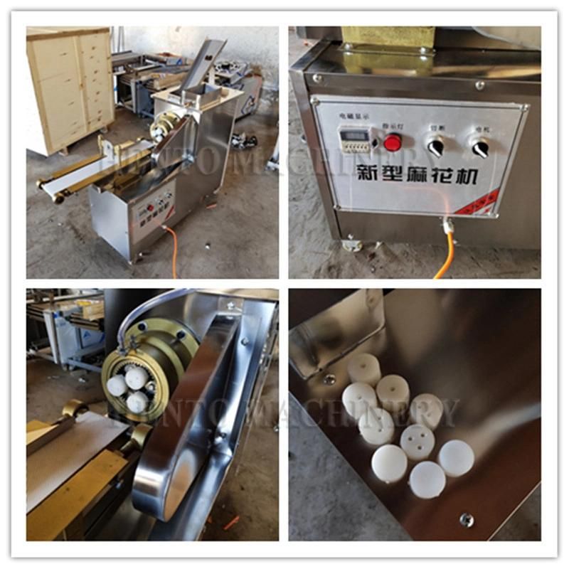 Industrial Automatic Chinese Food Fried Dough Twist Mahua Maker / Twist Dough Machine / Chinese Food Mahua Making Machine