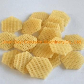 Puffed 2D &amp; 3D Snack Pellets Processing Machine
