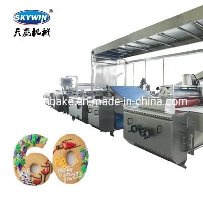Skywin Biscuit Bakery Making Machines Cookies Tunnel Baking Oven