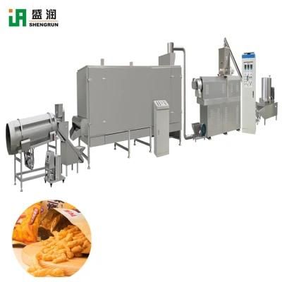 Kurkure Making Machine Equipment Nik Naks Snacks Making Machine Processing Line Factory ...