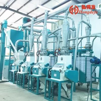 Corn Maize Making Machine Maize Flour Milling Machine Kenya Tanzania