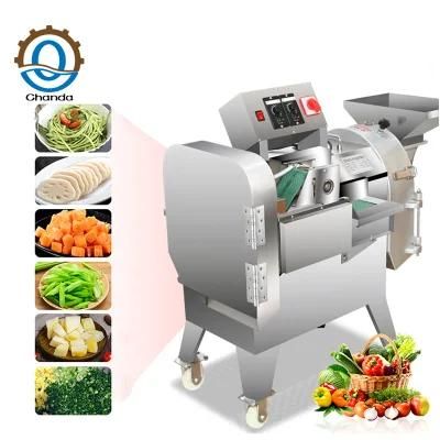 Automatic High Speed Double Head Vegetable Cutter Slicer Fruit Potato Carrot Cabbage ...