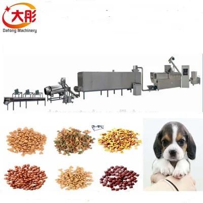 Automatic Twin Screw Dry Dog Feed Machine