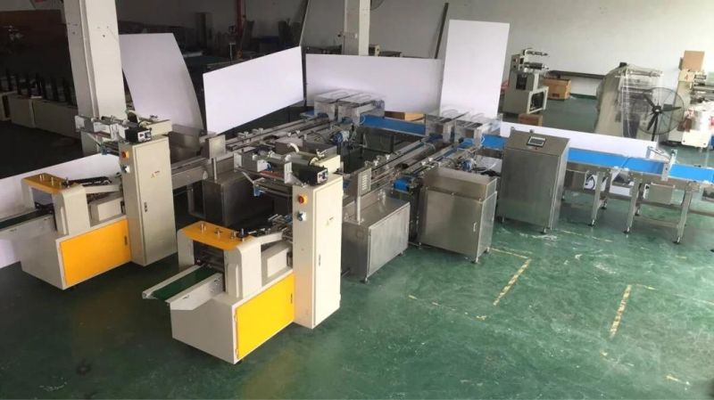 Skywin Full Stainless Steel Automatic High Speed Wafer Biscuit Feeding &Packing Line