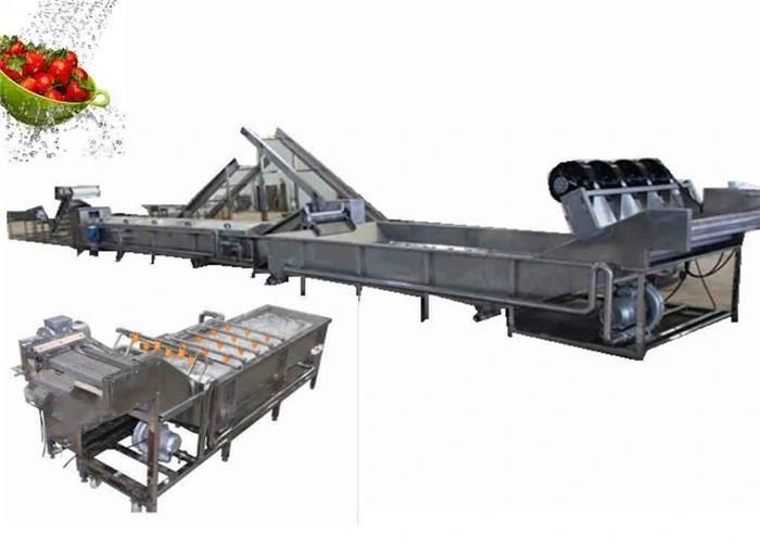 2019new Condition Air Bubble Washing Processing Line