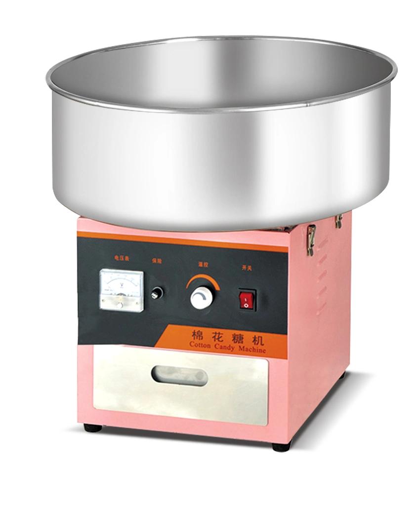 Commercial Use Cotton Candy Floss Machine in Pink Color