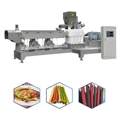 Top Quality Food Grade Straws Edible Biodegradable Rice Tapioca Straw Maker Machinery