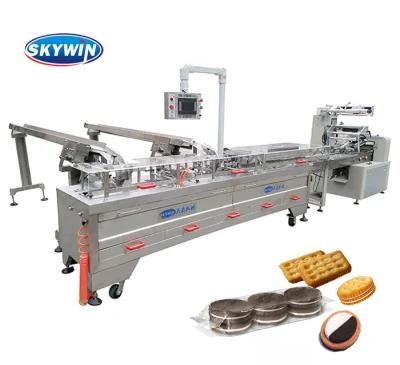 High Quality Automatic Creaming Machine for Cream Sandwich Biscuit Produce