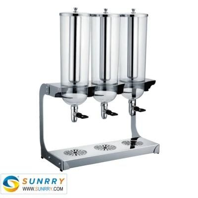 European Version Triple Ce Drink Beverage Glass Dispenser