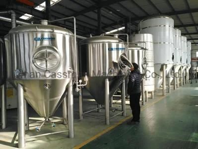 Cassman 1000L Stainless Steel Beer Conical Fermentation Tank for Brasserie