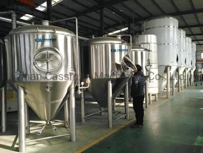 Cassman 1000L Stainless Steel Beer Conical Fermentation Tank for Brasserie