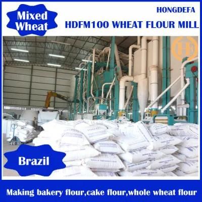 Automatic Wheat Flour Mill Cake /Bread Flour Making Machine Plant