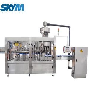 2500bph Glass Bottle Alcohol/Beer Washing Filling Capping 3 in 1 Machine for Glass Bottle