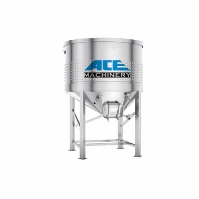 Best Price Sanitary Stainless Steel Conical Fermenter, Wine Fermentation Tank Fermenting ...