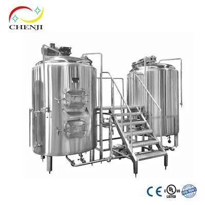 Completely 1000L 2000L 2500L Customized Restaurant Brewery Price