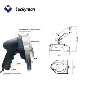 Luckyman Kebab Meat Slicer Machine Electric Knife Cutter Doner Kebab Slicer