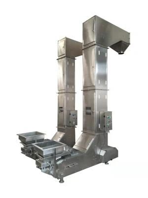 Food Grade Bucket Elevator Lifting Conveyor with Large Capacity