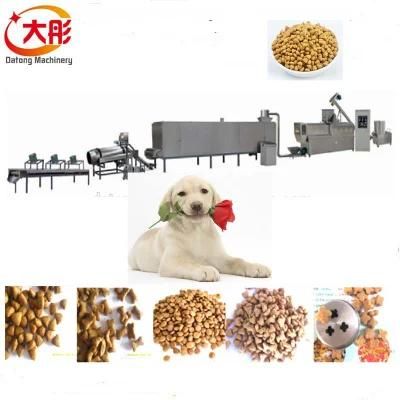 Automatic Twin Screw Dry Dog Feed Making Machine