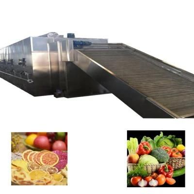 Hot Air Heat Pump Mesh Belt Dehydrated Vegetables Drying Machine