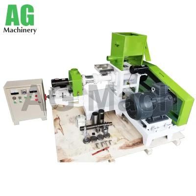 Dgp80 Fish Feed Extruder Pet Food Making Machine Small Fish Pellet Machine