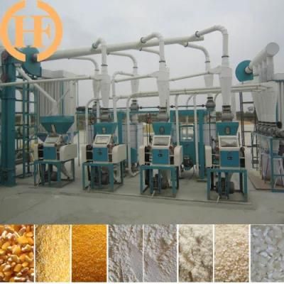 Maize Rice, Samp, Grits Produce Machine