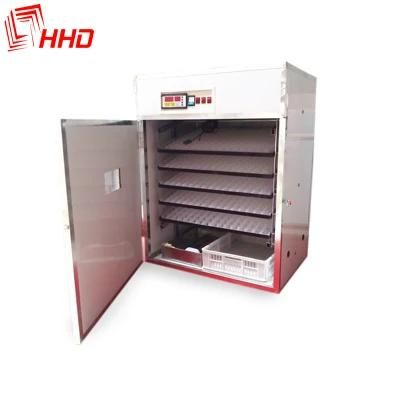 Hhd Ce Marked Digital Full Automatic 880 Chicken Egg Incubator for Sale
