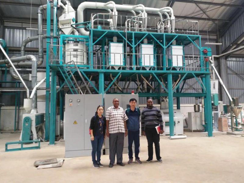 50t/24h Automatic Maize Milling Machine