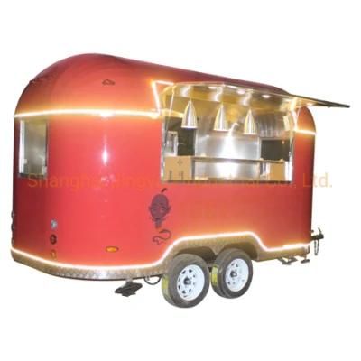Commercial Custom Size Design Mobile Kitchen Food Truck USA Street Sale Pizza Fast Taco ...
