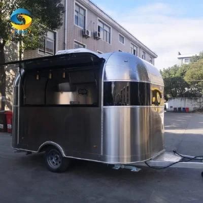 Guangzhou Factory Custom Food Cart Australian Standard Food Truck BBQ Trailer Mobile Food ...