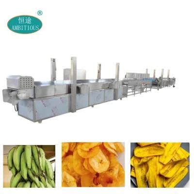 Plantain Chips Machine Cassava /Potato/ Banana/Plantain Chips Processing Machine