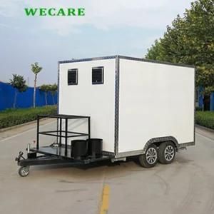 Electric Mobile Square Catering Food Trailer