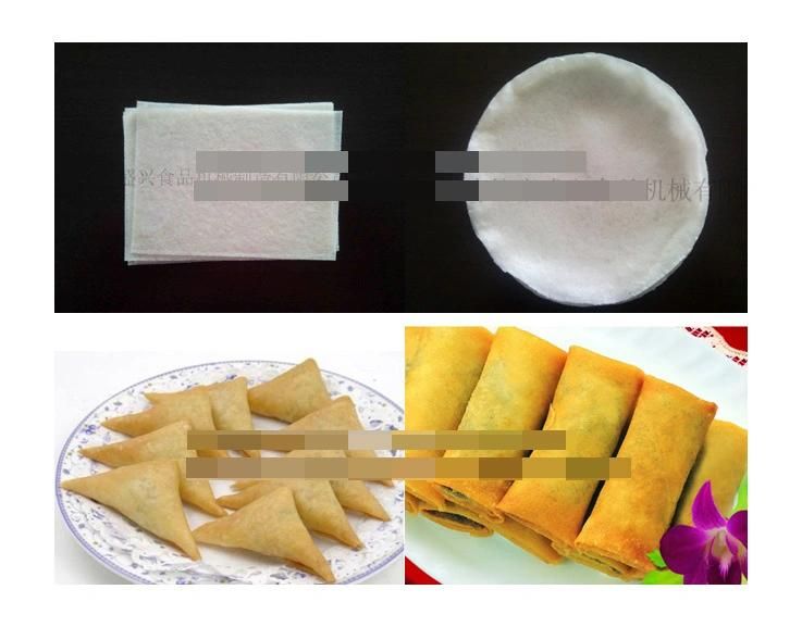 Automatic Spring Roll Sheets Machine/Samosa Pastry Machine (real factory not trader)