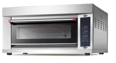 1 Deck 2 Tray Luxury Electric Oven for Commercial Kitchen Baking Machine Bakery Machinery ...