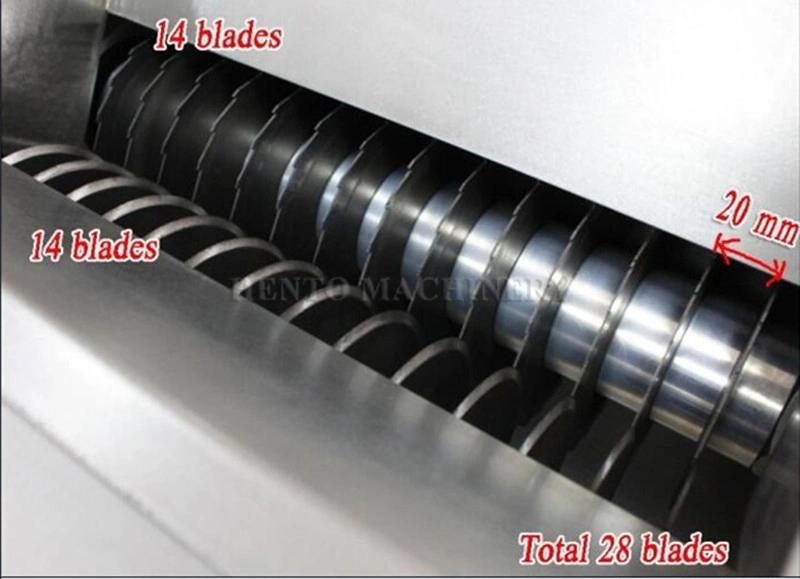 Electric High Efficiency Fish Block Cutting Machine / Fish Fillet Cutter Machine / Fish Slicer Price