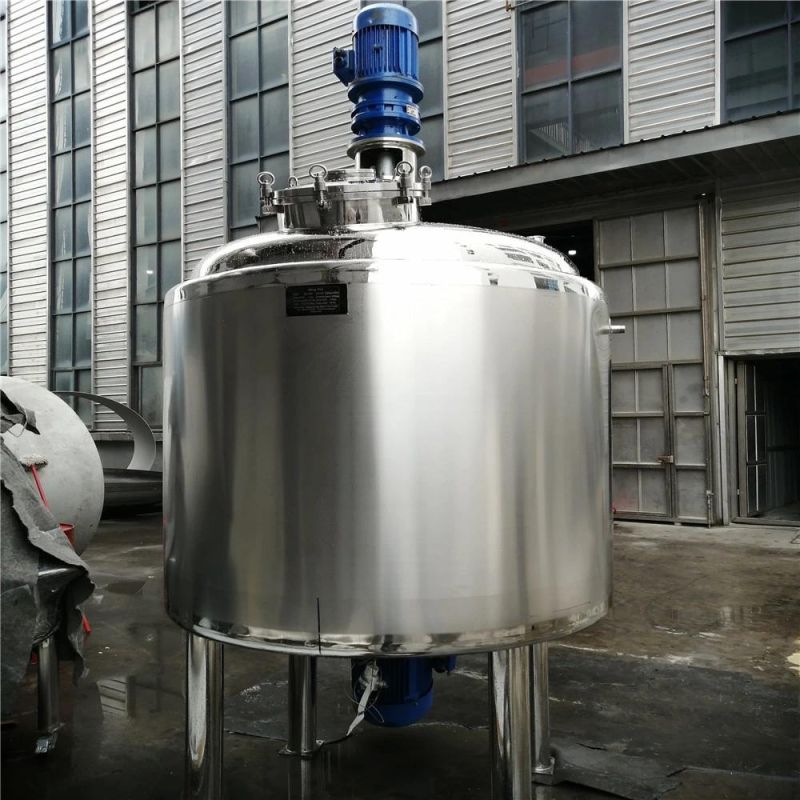 Sanitizer Soap Steam Stainless Steel Electric Heating Chemical Liquid Mixing Tank