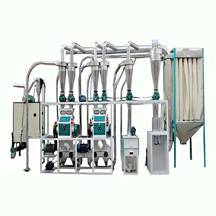 Flour Mill Machine for Rwanda Uganda Burundi Super Fine Maize Flour