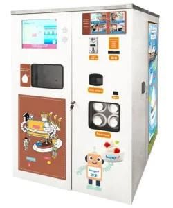 Vending Automatic Soft Ice Cream Machine with Remote Monitoring System