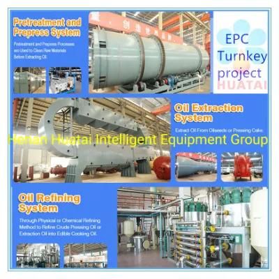 Oil Plant Turnkey Project Full Automatic Sunflower Oil Solvent Extraction Plant Refinery ...