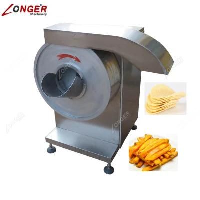Commercial Electric Cassava Chipper Machine Potato Chips Cutter Tapioca Slicer