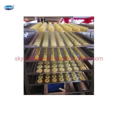 Food Processor 304 Stainless Steel Three Color Cookies Production Line Cookie Extruder ...