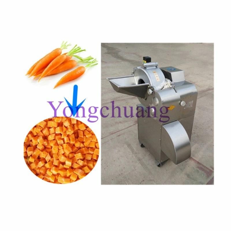 Factory Directly Sale Carrot Cube Cutting Machine for 3-20mm Shape