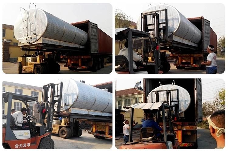 Fresh Milk Cooling Storage Tank with Us Coopland Compressor