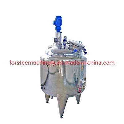 Stainless Steel Vacuum Emulsifying Mixer Tank Mixing Tank for Liquid Processing Line