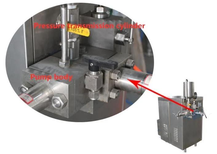 Hot Sale Laboratory High Pressure Homogenizer for Milk 40MPa