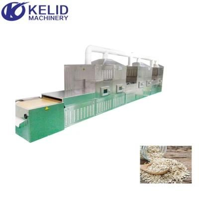 Tunnel - Belt Oatmeal Grains Beans Curing Drying and Sterilization Machine
