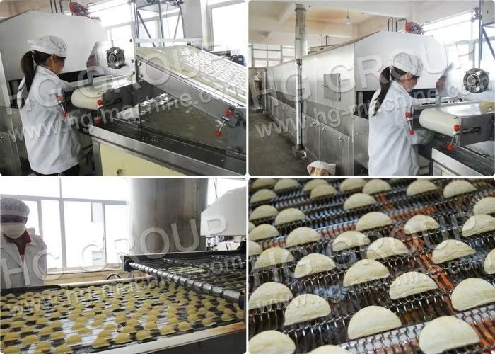 Automatic Fryer Potato Chips Production Line Frying Biscuit Cake Making Bakery Snack Food Processing Machine