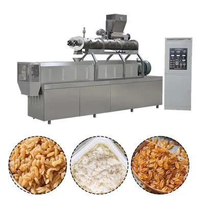 High Quality Nutrition Rice Making Machine Extruded Automatic Rice Processing Line for ...