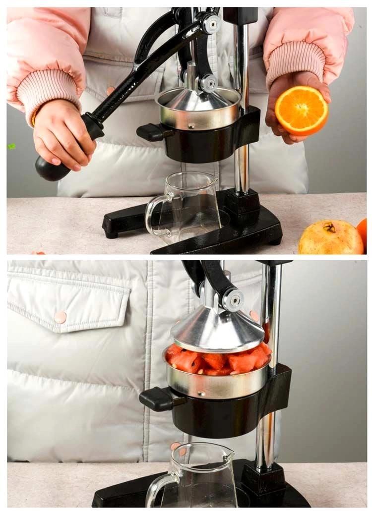 Manual Juicer Household Kitchenware Stainless Steel Baby Fruit Juicer Creative Portable Durable Citrus Juicer Squeezer