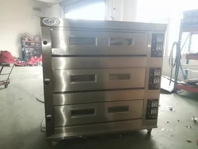 Gas 6 Trays Deck Bread Oven Yxy-60