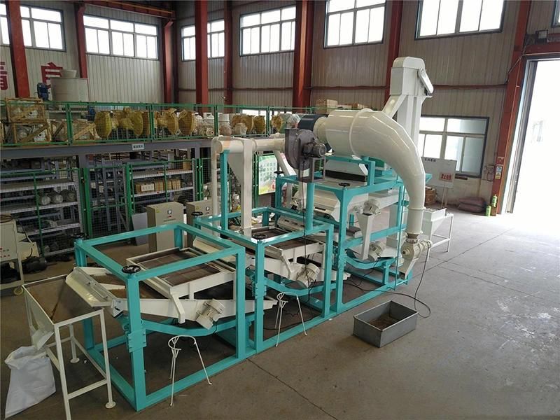 Agricultural Machinery Machine Line Buckwheat Hulling Peeling Cleaning Sheller Machine